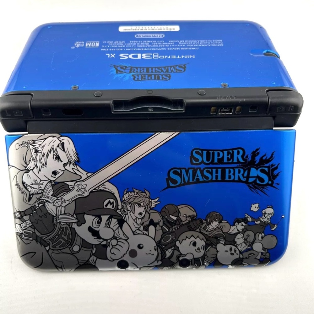 Super Smash Bros Blue Nintendo 3DS XL 96% New No Box Tested Working Firm Price - Picture 6 of 12